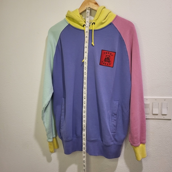 Teddy Fresh Colorful Men's Hoodie - Picture 2 of 11